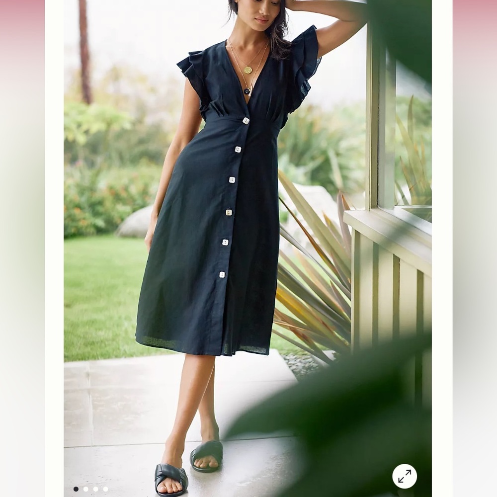 Charlie holiday black dress size 8